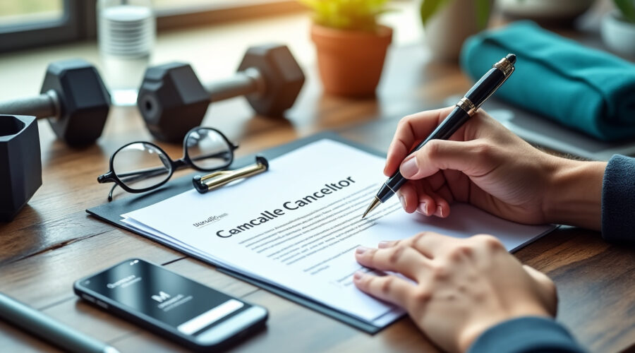 apprenez à rédiger une lettre de résiliation claire et efficace pour mettre fin à votre abonnement dans une salle de sport, avec des conseils pratiques et un modèle simple à suivre.
